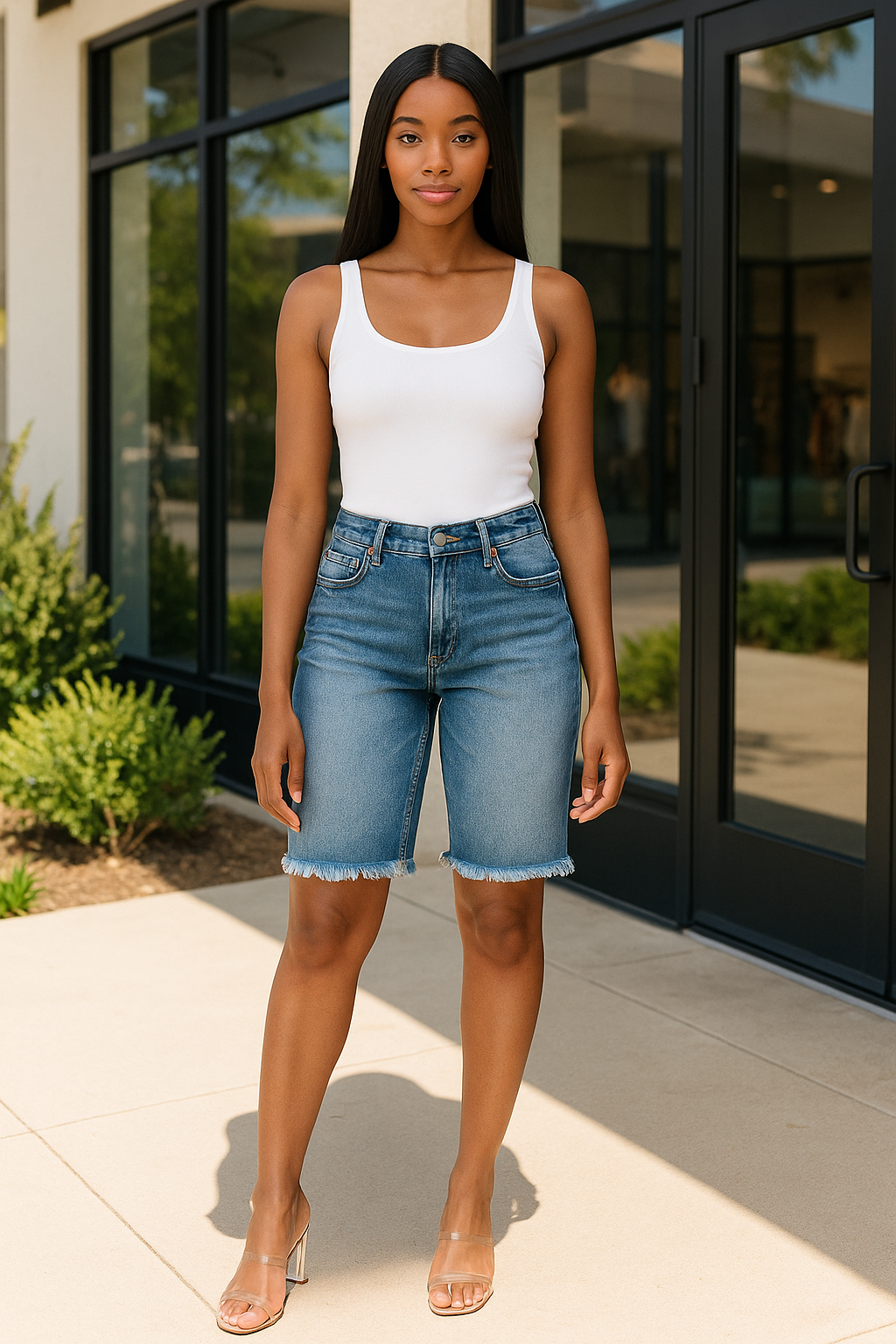 The Raw Edge Bermudas