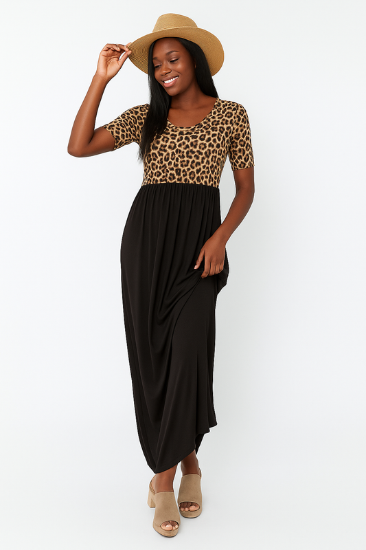 Leona Luxe Maxi Dress
