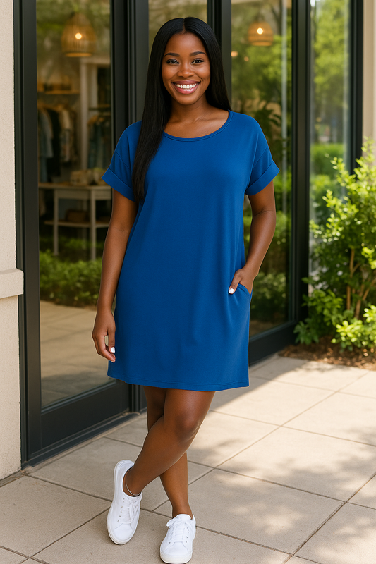 The Relaxed Tee Dress